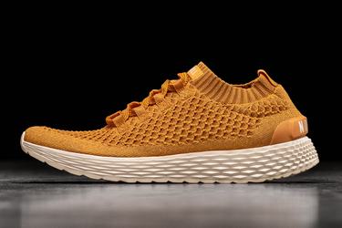 Nobull Knit Runner Löparskor Herr Guld | HA4037215