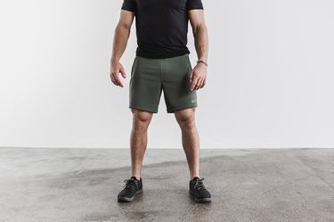 Nobull Lightweight 7" Shorts Herr Olivgröna | KZ2967813