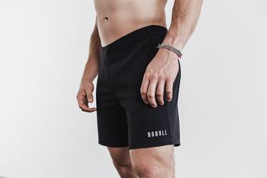 Nobull Lightweight 7" Shorts Herr Svarta | NL3079654