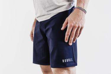 Nobull Lightweight 9" Shorts Herr Marinblå | XI5701239