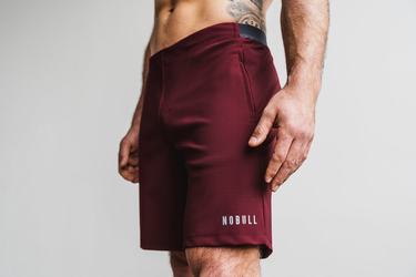 Nobull Lightweight 9" Shorts Herr Mörkröda | AC8241935