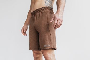 Nobull Lightweight Knit 9" Shorts Herr Bruna | UD0592176