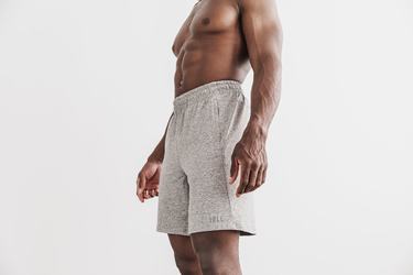 Nobull Lightweight Knit 9" Shorts Herr Grå | ER5291864