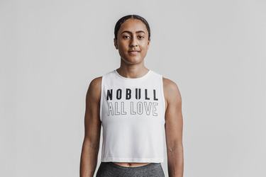 Nobull Muscle All Love Tank Linne Dam Vita | TD2745908