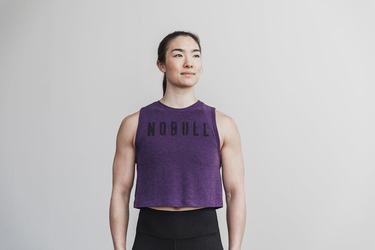 Nobull Muscle Tank Linne Dam Lila | JC1569742