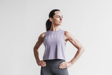 Nobull Muscle Tank (Madison) Linne Dam Lavendel | ZO7654321