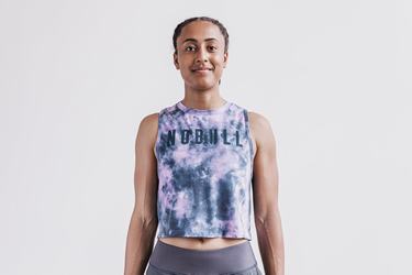 Nobull Muscle Tank Tie-Dye Linne Dam Rosa | RH8421903