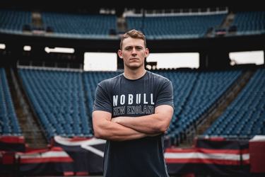 Nobull New England T-Shirt Herr Marinblå | KY6940258