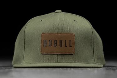 Nobull Platta-Brim Snapback Hatt Dam Olivgröna | OI4126579