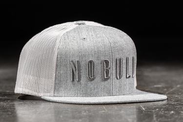 Nobull Platta-Brim Trucker Hatt Herr Ljusgrå | OT5312076