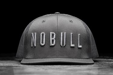 Nobull Platta-Brim Trucker Hatt Herr Mörkgrå | DO9106823