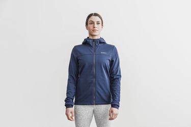 Nobull Softshell Jacka Dam Marinblå | QH3762148