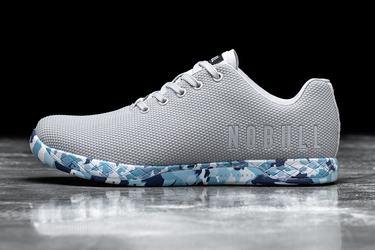 Nobull Superfabric Arctic Trainer Skor Herr Grå Blå | DU3061489