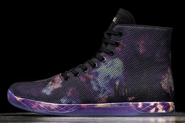 Nobull Superfabric High-Top Tie-Dye Trainer Skor Dam Lila Svarta | MX9715068