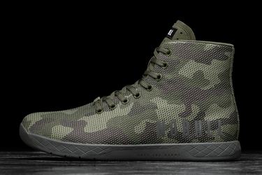 Nobull Superfabric High-Top Trainer Skor Herr Camo | NC5192604