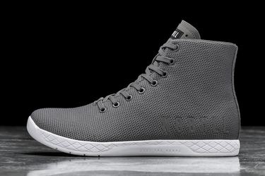 Nobull Superfabric High-Top Trainer Skor Herr Mörkgrå Vita | VZ6984021