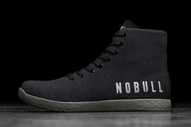 Nobull Superfabric High-Top Trainer Skor Herr Svarta Mörkgröna | XV1948526