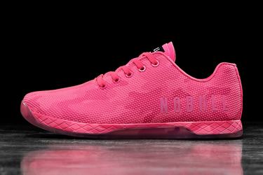 Nobull Superfabric Neon Trainer Skor Dam Rosa Camo | FR1970324