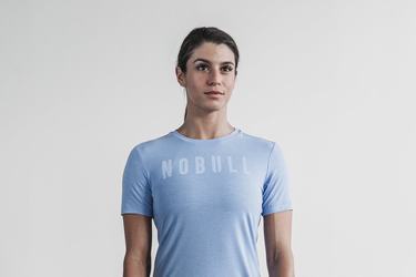 Nobull T-Shirt Dam Blå | VF7401328