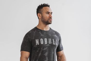 Nobull T-Shirt Herr Grå | UJ1657049