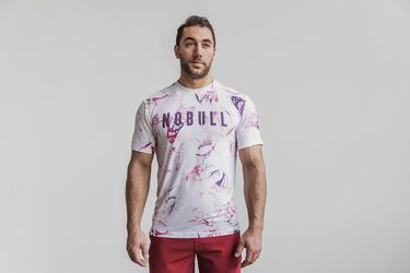 Nobull T-Shirt Herr Lila | OZ1042956