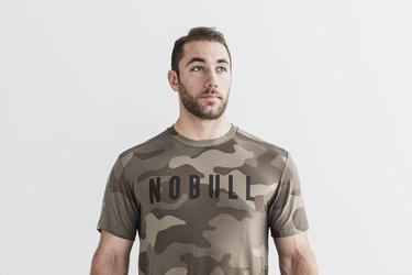 Nobull T-Shirt Herr Mörkcamo | GA7365814