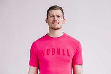 Nobull T-Shirt Herr Rosa | EF4072965