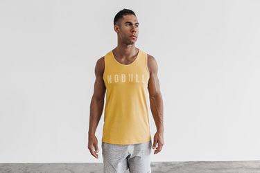 Nobull Tank Linne Herr Gula | YQ0861397