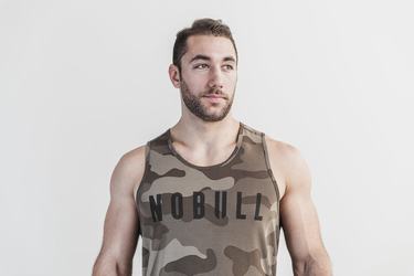 Nobull Tank Linne Herr Mörkcamo | VP7964825