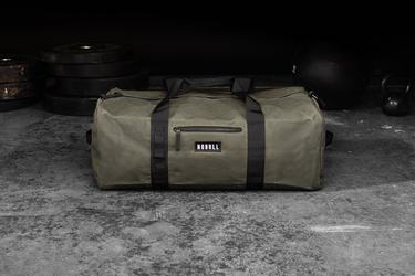 Nobull Xl Waxed Canvas Traditional Sportväska Dam Olivgröna | VS3607925